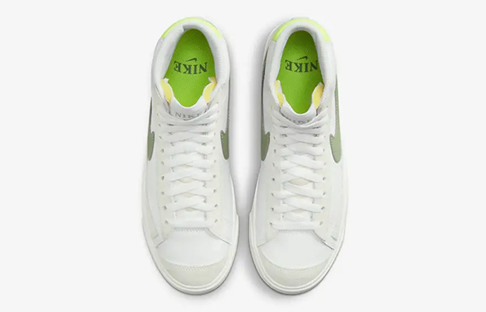 Nike Blazer Mid White Green Volt FJ4740-100 - Where To Buy - Fastsole