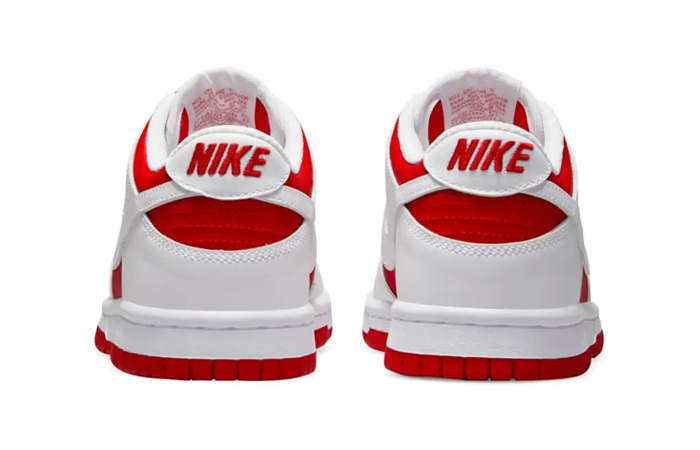 Nike Dunk Low GS University Red CW1590 600 back