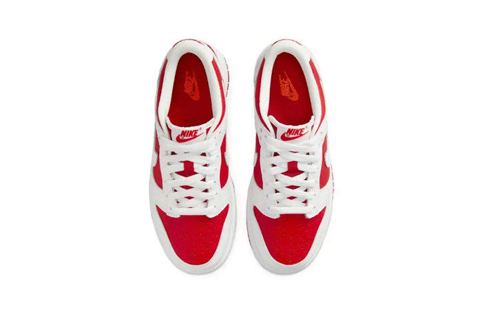 Nike Dunk Low GS University Red CW1590 600 up