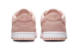 Nike Dunk Low Premium Pink Suede DV7415 600 back