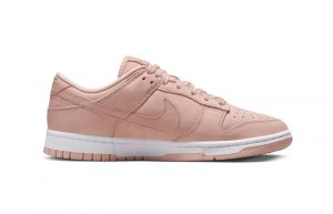 Nike Dunk Low Premium Pink Suede DV7415 600 right