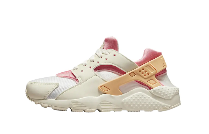 Nike Huarache Run GS Sail Coral 654275 118 featured image