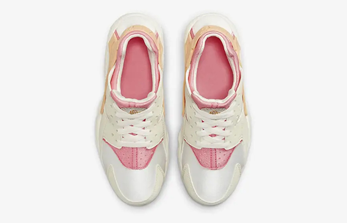 Nike Huarache Run GS Sail Coral 654275 118 up