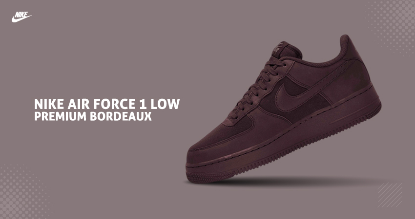 Nike's Holiday 2023 Collection Welcomes the Bordeaux Air Force 1 Low.