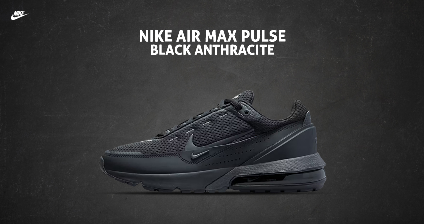 Nike Dresses It's Air Max Pulse In An All-Black