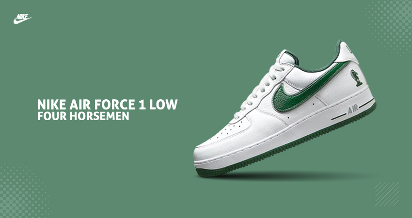 Footwear Nike Air Force 1 Low 'Four Horsemen' (FB9128-100)