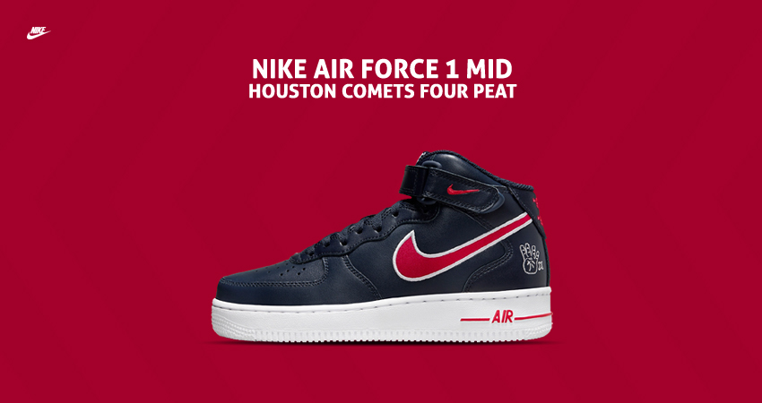 Nike's Air Force 1 Mid Pays Tribute to Houston Comets' Four-Peat Legacy