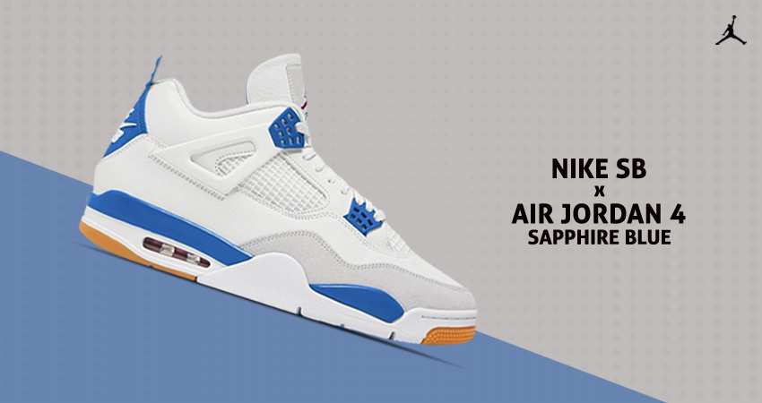 Nike SB x Air Jordan 4 “Sapphire Blue” Not Releasing as Rumoured