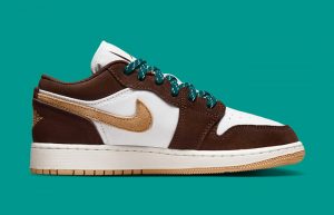 Air Jordan 1 Low GS Cacao Wow FB2216 200 right