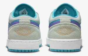 Air Jordan 1 Low SE GS Psychic Purple DX4374 300 back