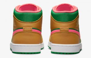 Air Jordan 1 Mid Wheat Watermelon DX4332 700 back