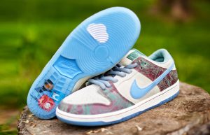 Crenshaw Skate Club x Nike SB Dunk Low Multi Color FN4193 100 lifestyle front down