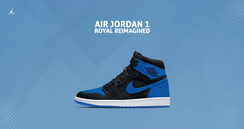 First Look Of The Air Jordan 1 Royal Reimagined featured image