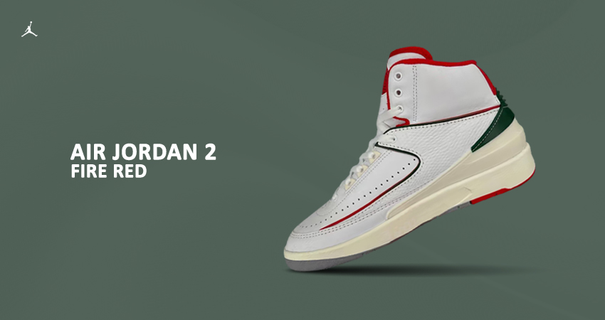 First Look Of The New Air Jordan 2 ‘Fire Red’