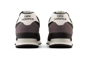 New Balance 574 Black White Grey U574KN2 back