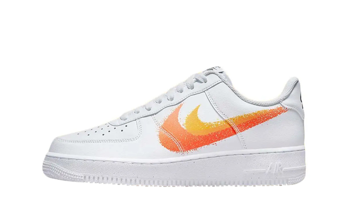 Nike Air Force 1 Low Spray Paint Swoosh White FJ4228-100 - Where To Buy ...