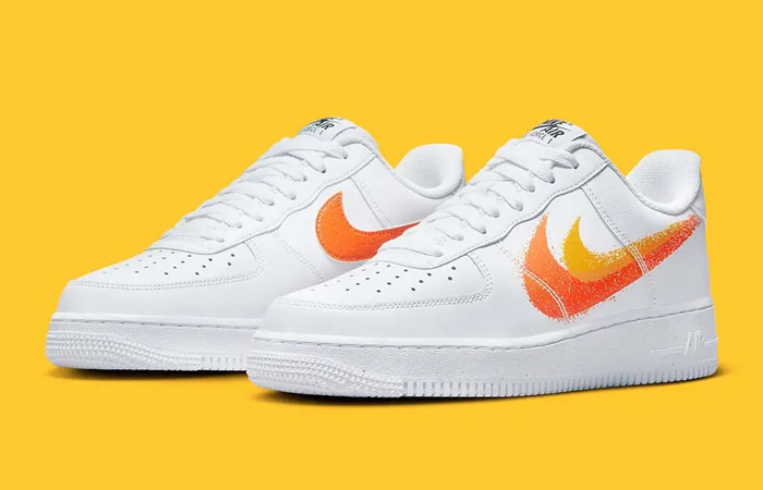 Nike Air Force 1 Low Spray Paint Swoosh White FJ4228-100 - Where To Buy ...