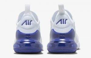 Nike Air Max 270 White Royal Blue FJ4230 100 back