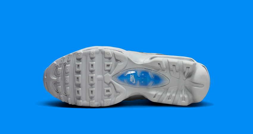 Nike Air Max 95 Ultra Resurfaces In GreyPhoto Blue down