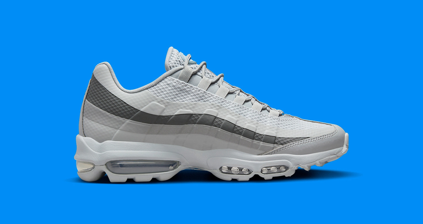 Nike Air Max 95 Ultra Resurfaces In GreyPhoto Blue right