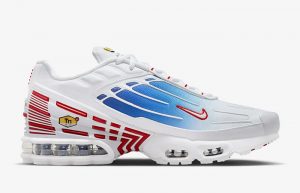 Nike Air Max Plus 3 White Red Blue FN3411 100 right