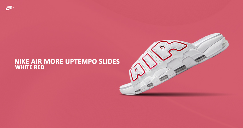 Nike Air More Uptempo Slides Boast Classic Aesthetics featured image