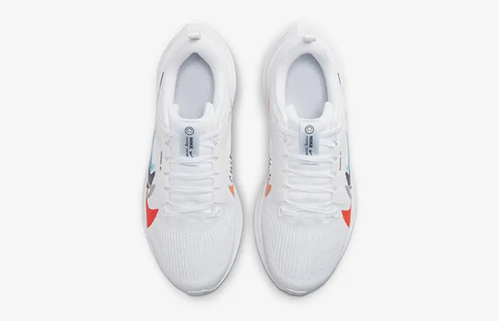 Nike Air Zoom Pegasus 40 GS White Multi FB8866 100 up