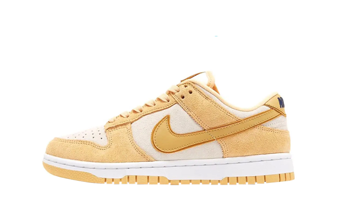 Nike Dunk Low Gold Suede DV7411 200 featured image