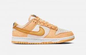 Nike Dunk Low Gold Suede DV7411 200 right