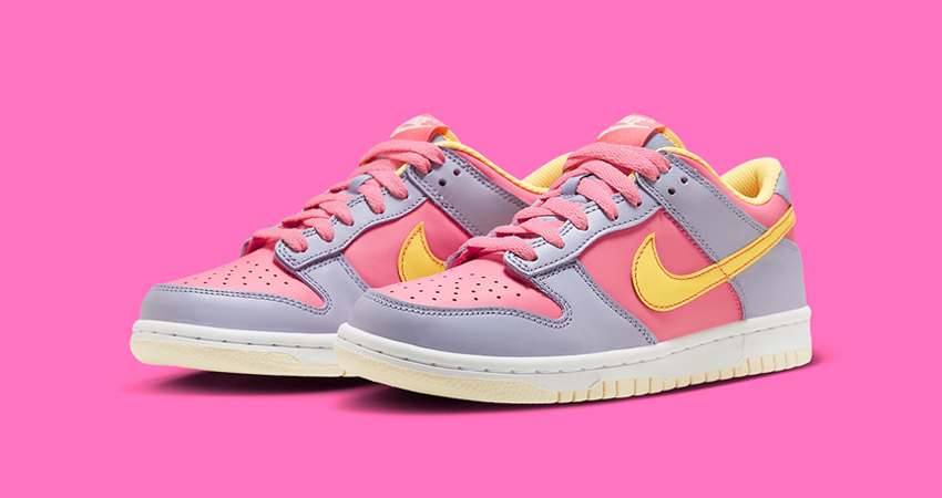 Nike Dunk Low To Release A Colourful Summer Treat For Kids front corner