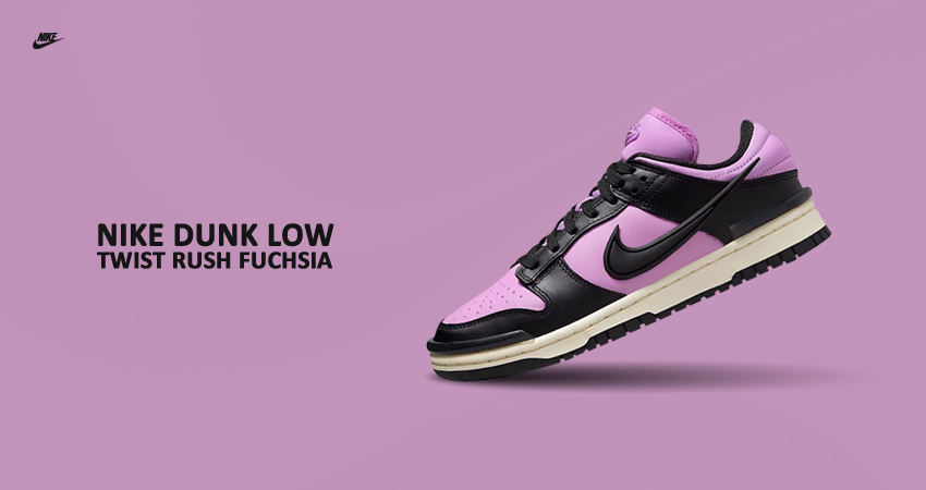 Nike Dunk Low Twist Flaunts A "Rush Fuchsia" Colourway