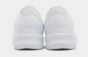 Nike Kobe 8 Protro Triple White FJ9364 100 back