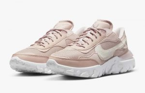 Nike React Revision Pink Oxford DQ5188 601 front corner