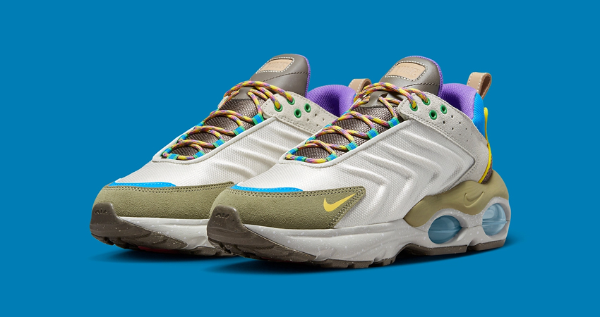 Nike Updates The Air Max TW With Multi Coloured Laces front corner