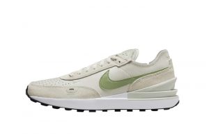 Nike Waffle One Leather Light Bone Oil Green DX9428 002 featured image