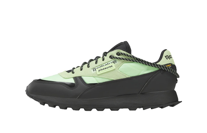 Reebok Pleasures Classic Leather Neon Mint H06244 featured image