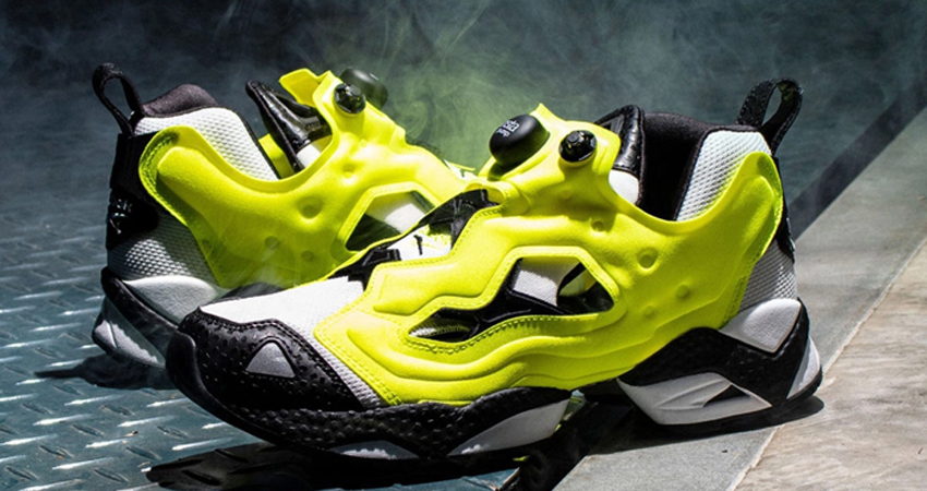 Reeboks Instapump Fury 95 Solar Yellow A Bright Spin on Pump Day 2023 lifestyle