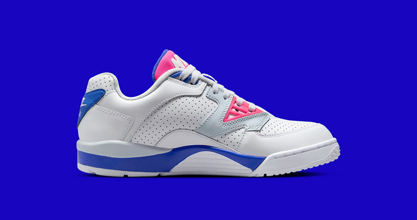 The New Air Cross Trainer 3 Low Flaunts Flamboyancy right