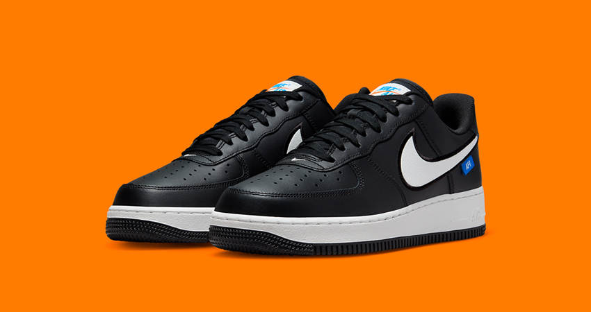The Nike Air Force 1 Low Flaunts A Bright Brandin front corner