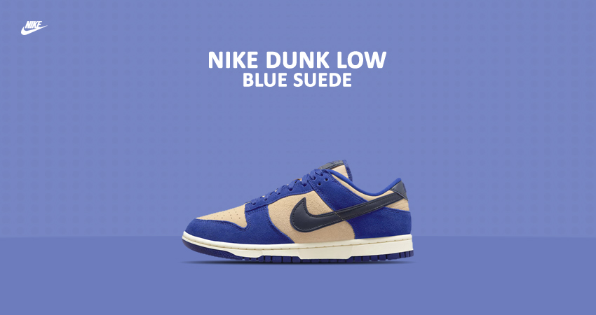 The Nike Dunk Low ‘Blue Suede To Drop Soon featured image