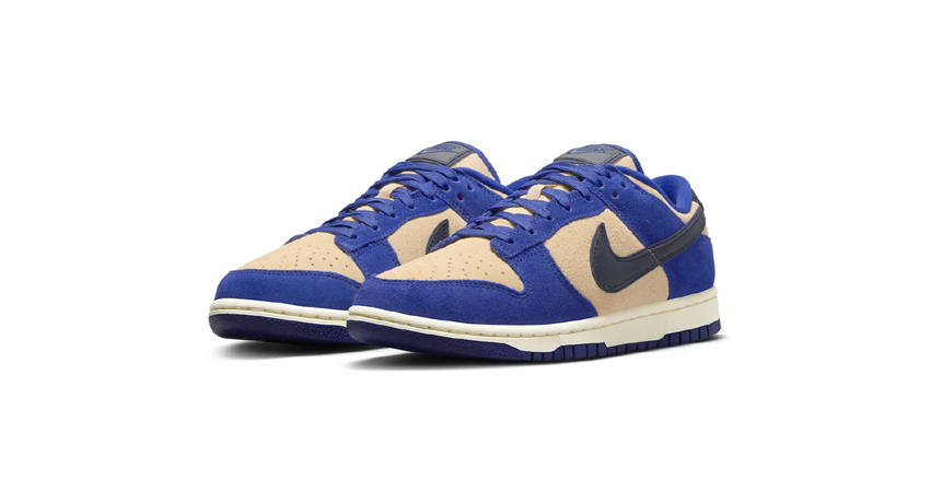 The Nike Dunk Low ‘Blue Suede To Drop Soon front corner