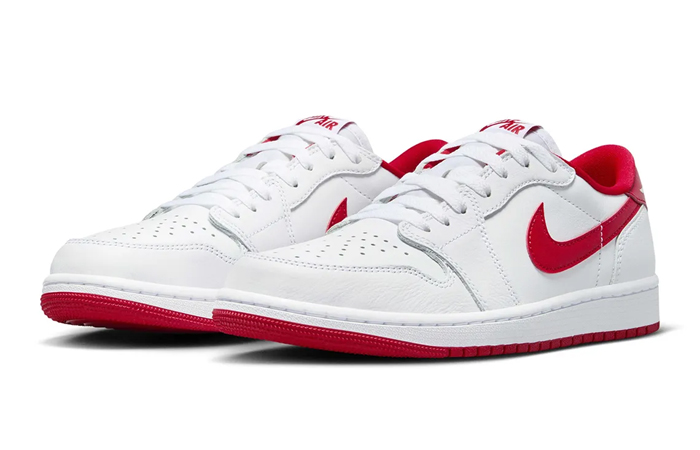 Air Jordan 1 Low OG University Red CZ0790 161 front corner