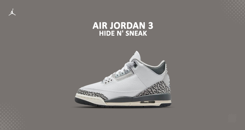 Air Jordan 3 Drops A Kids Special ‘Hide N Sneak featured image