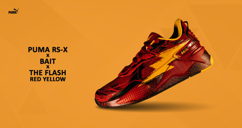 BAIT Honors The Forthcoming Premier Of ‘The Flash With A Revamped PUMAs RS X featured image