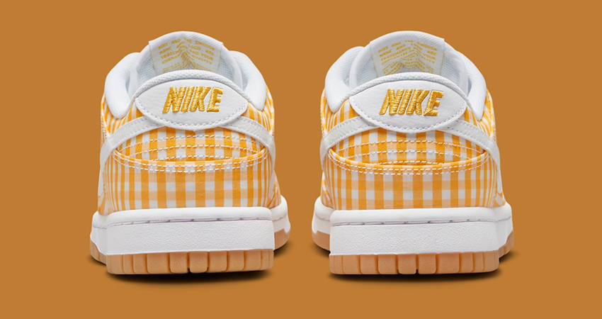 Check Out The Newest Nike Dunk Low In A ‘Yellow Gingham back