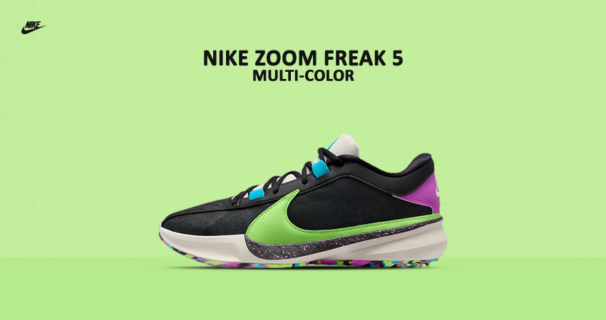 Coming Soon: The Nike Zoom Freak 5 with Multi-Color Outsoles