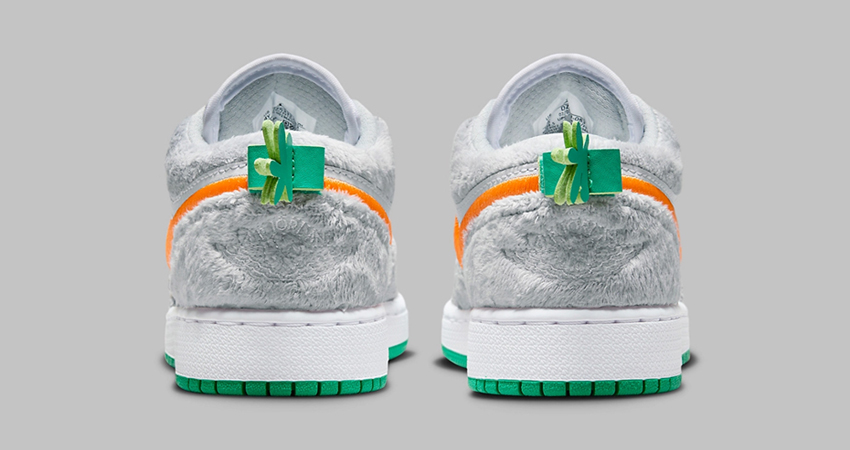 Hop Into Style With Bug Bunny Inspired Air Jordan 1 Low ‘Rabbit back