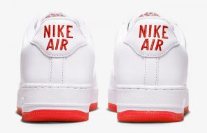 Nike Air Force 1 Low Color of the Month White Red FN5924 101 back