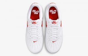 Nike Air Force 1 Low Color of the Month White Red FN5924 101 up