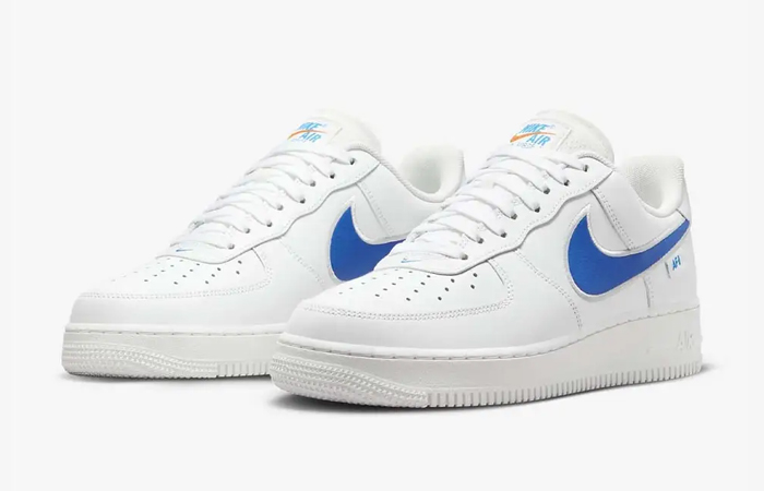 Nike Air Force 1 Low Oversized Swoosh White FN7804 100 front corner